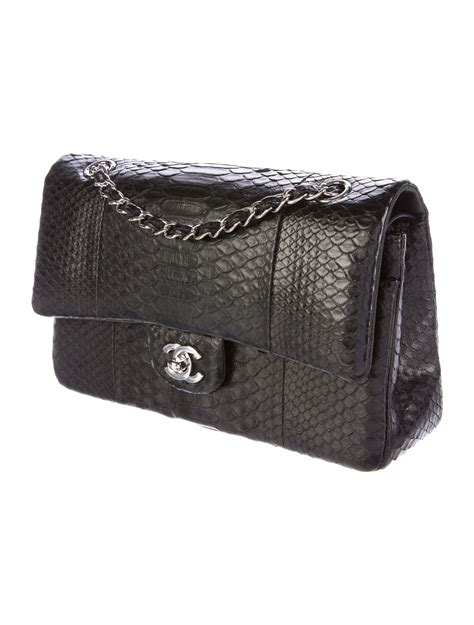 chanel python bag